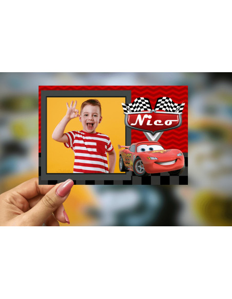 Plantillas para fotos recuerdo - Cars
