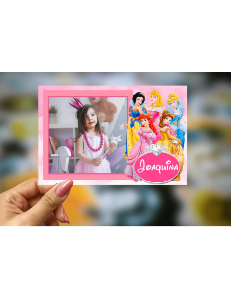 Plantillas para fotos recuerdo - Princesas