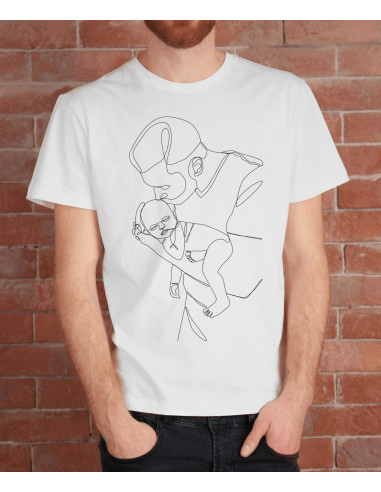 Taza Remera día del padre primerizo