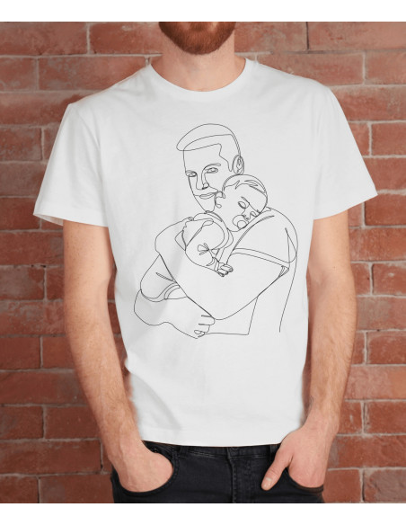 Taza Remera día del padre primerizo