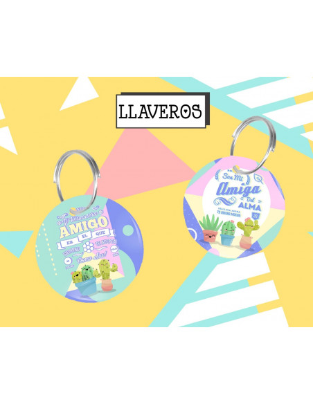 PACK LLAVEROS DIA DEL AMIGO
