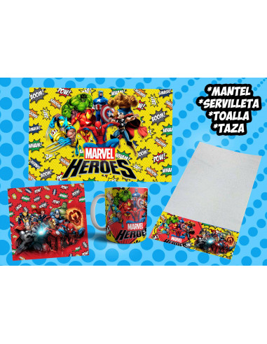 Pack Jardin - Avengers