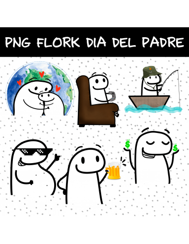 día del padre flork dibujos