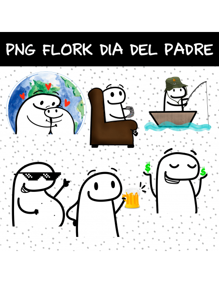 día del padre flork dibujos