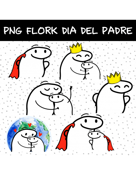 día del padre flork dibujos