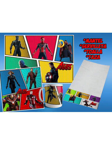 Pack Jardin - Avengers