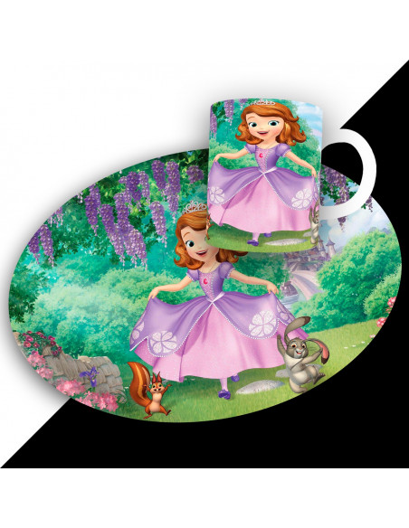 PACK DE 25 PLANTILLAS DE INDIVIDUAL REDONDO + TAZA