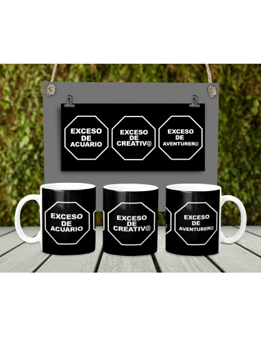 TAZAS EXCESO ZODIACO