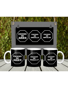 TAZAS EXCESO ZODIACO 2