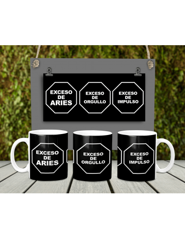 TAZAS EXCESO ZODIACO
