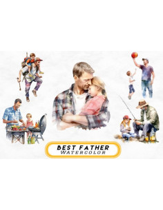 Clipart  día del padre