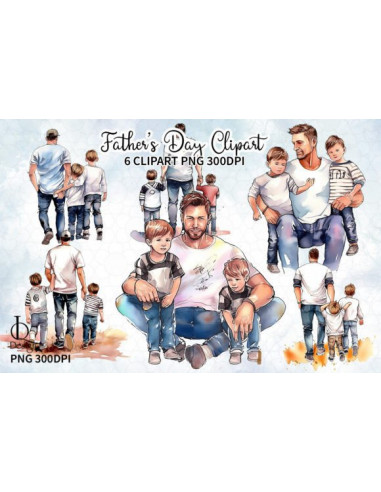 Clipart  día del padre