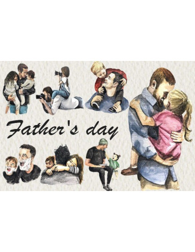 Clipart  día del padre