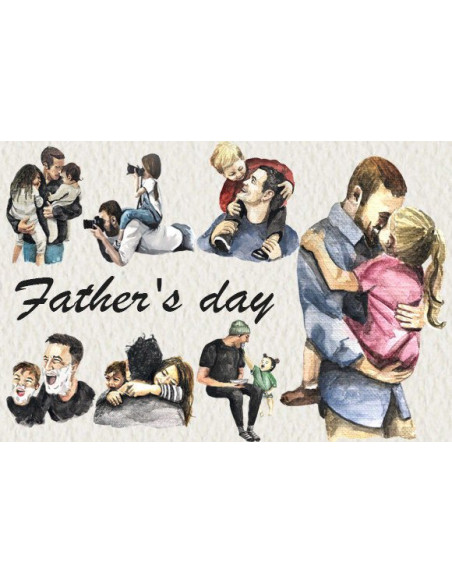 Clipart  día del padre