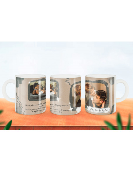 TAZAS FOTO DIA DEL PADRE