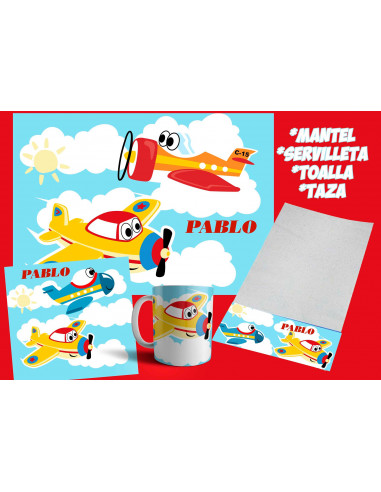 Pack Jardin - Aviones