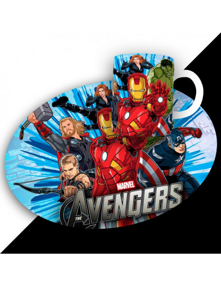 PACK DE 25 PLANTILLAS DE INDIVIDUAL REDONDO + TAZA