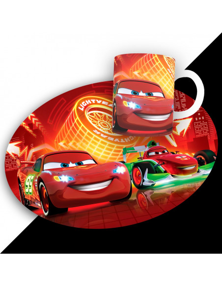 PACK DE 25 PLANTILLAS DE INDIVIDUAL REDONDO + TAZA