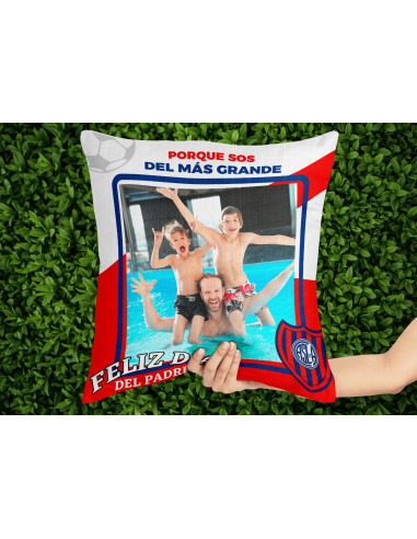 ALMOHADONES FOTO DIA DEL PADRE FUTBOL