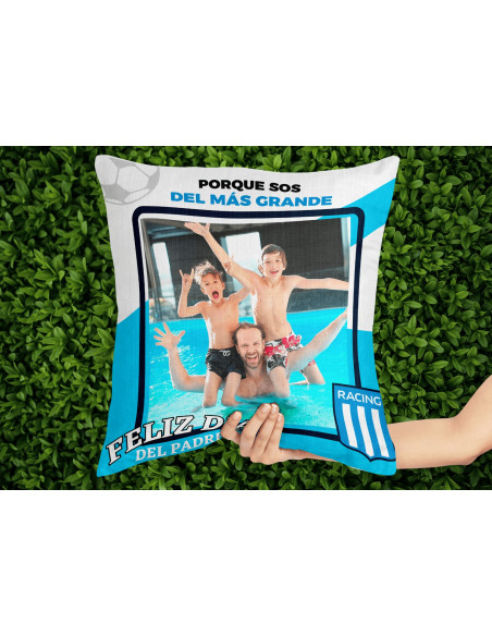 ALMOHADONES FOTO DIA DEL PADRE FUTBOL