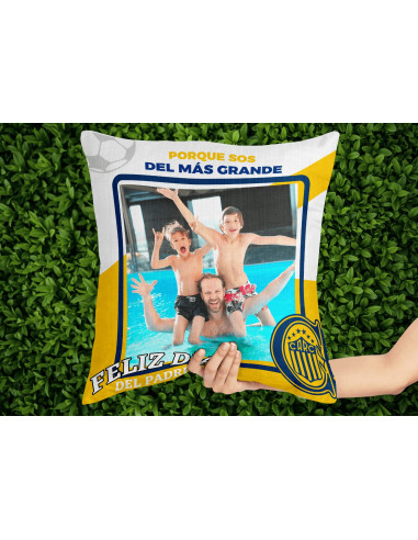 ALMOHADONES FOTO DIA DEL PADRE FUTBOL