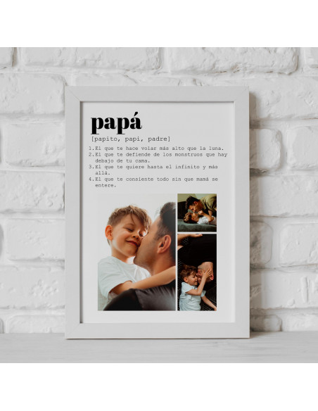 Cuadros Foto Padre/Papá