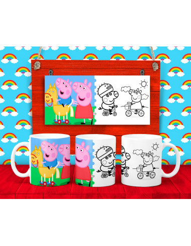 30 DISEÑOS DE TAZAS PARA COLOREAR PACK 2