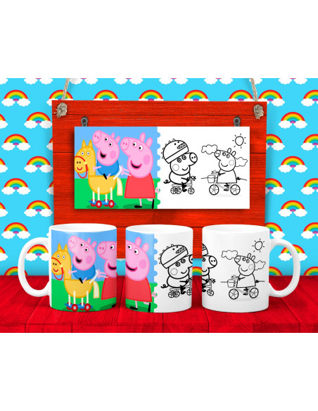 30 DISEÑOS DE TAZAS PARA COLOREAR PACK 2