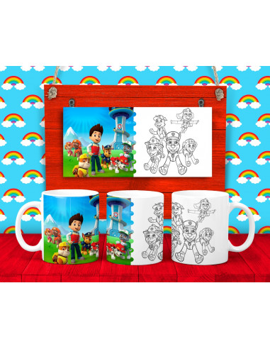 30 DISEÑOS DE TAZAS PARA COLOREAR PACK 2