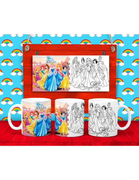 30 DISEÑOS DE TAZAS PARA COLOREAR PACK 2