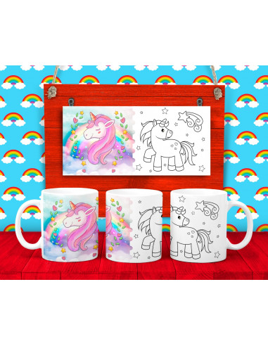 30 DISEÑOS DE TAZAS PARA COLOREAR PACK 2