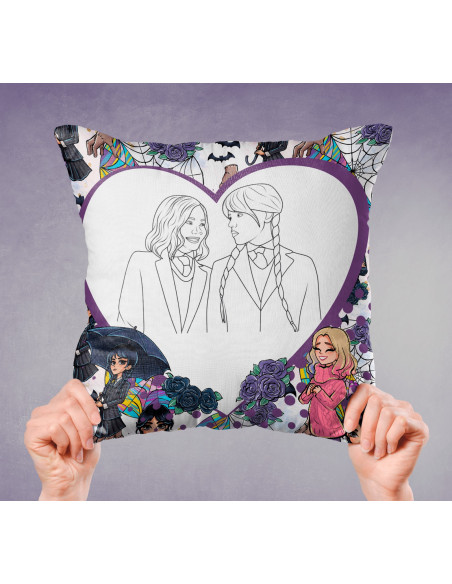 copy of Almohadón + taza demon slayer colorear/pintar