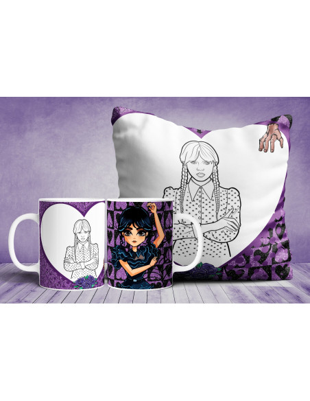 copy of Almohadón + taza demon slayer colorear/pintar