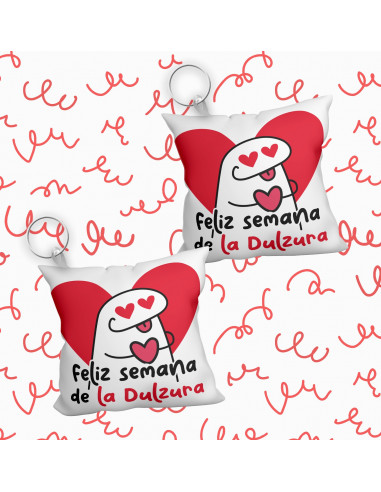 Semana de la dulzura Tazas Llavero flork