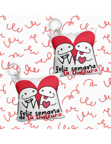 Semana de la dulzura Tazas Llavero flork