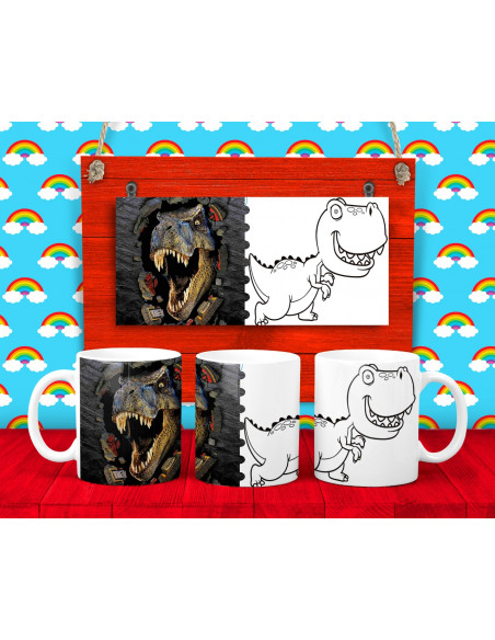 30 DISEÑOS DE TAZAS PARA COLOREAR PACK 2