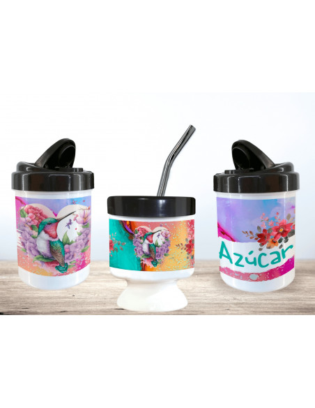 SET DE MATE ESTAMPADOS