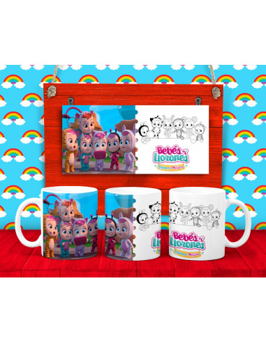 30 DISEÑOS DE TAZAS PARA COLOREAR PACK 2