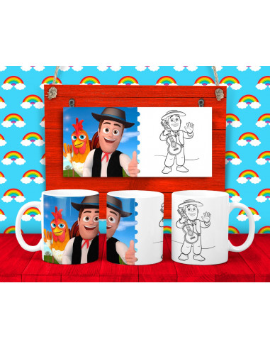 30 DISEÑOS DE TAZAS PARA COLOREAR PACK 2