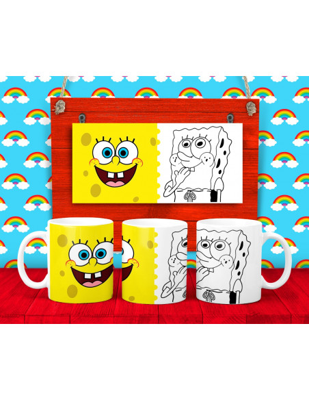 30 DISEÑOS DE TAZAS PARA COLOREAR PACK 2