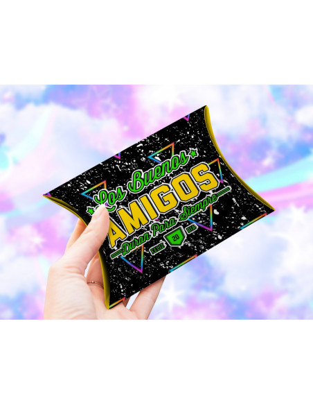 12 DISEÑOS PARA CAJA ALMOHADITA DIA DEL AMIGO