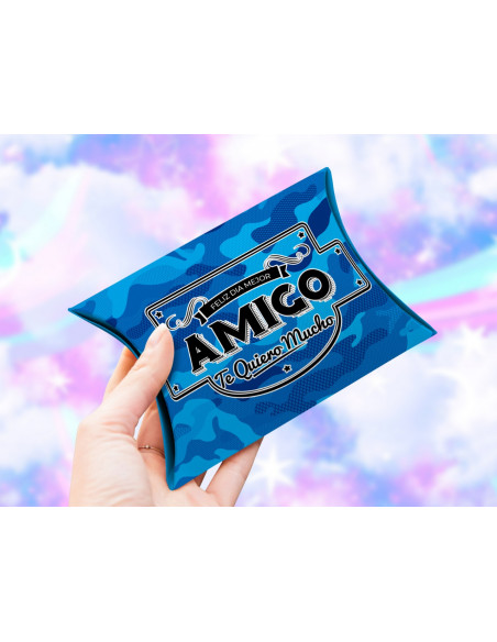 12 DISEÑOS PARA CAJA ALMOHADITA DIA DEL AMIGO