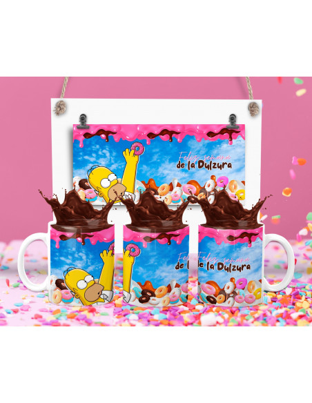 Semana de la dulzura Tazas Homero