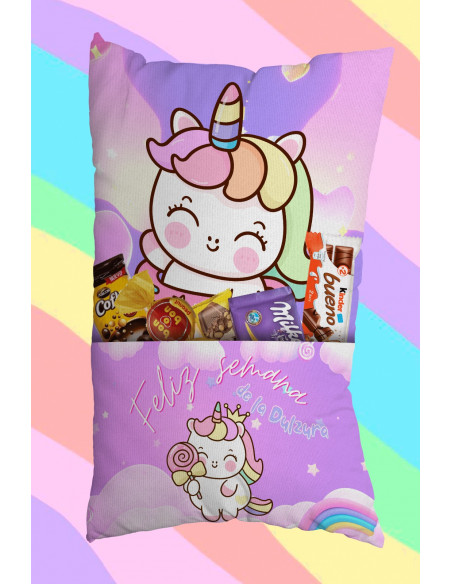 ALMOHADONES CON BOLSILLO SEMANA DE LA DULZURA