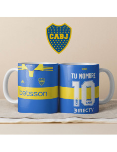 TAZA CAMISETA BOCA 2023