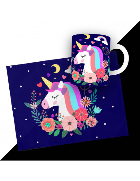 PACK DE 25 PLANTILLAS DE INDIVIDUAL RECTANGULAR + TAZA