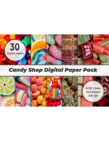 FONDOS/PATTERN DULCE CANDY