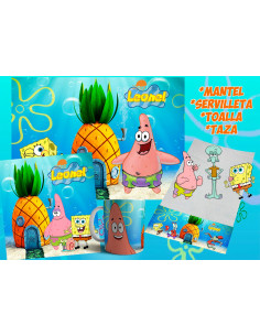 Pack Jardin - Bob Esponja