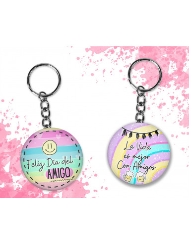 LLAVEROS DÍA DEL AMIGO
