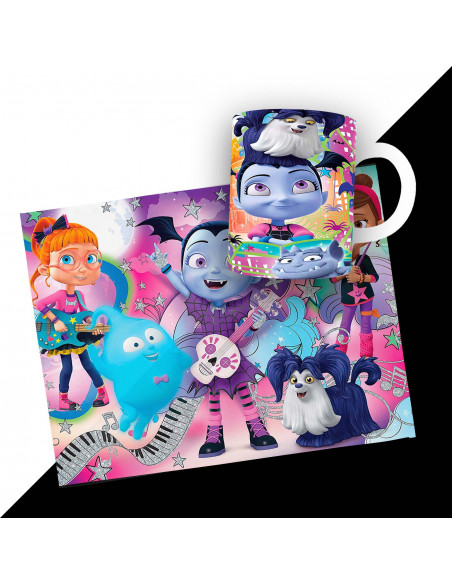 PACK DE 25 PLANTILLAS DE INDIVIDUAL RECTANGULAR + TAZA